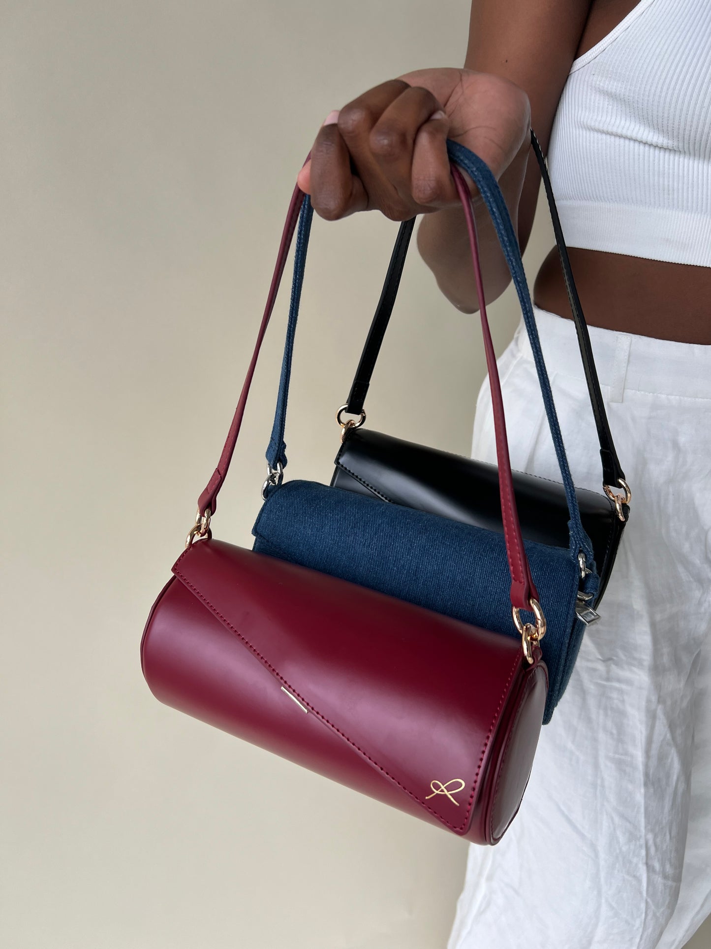 Cerène Tube Bag - Sangria